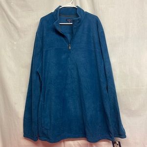 Croft & Barrow Big & Tall Mens Zip-up Pull over Top Size 3XLT